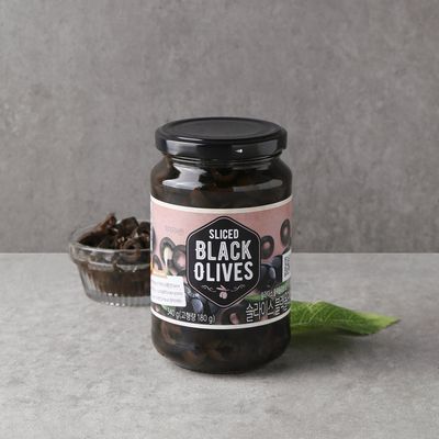블랙올리브 슬라이스 340G