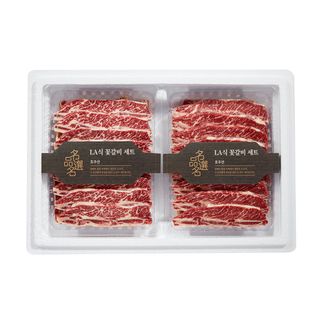 [선물세트] 호주산 LA식 꽃갈비 냉동세트 2KG