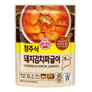 오뚜기 청주식 돼지김치짜글이 450G