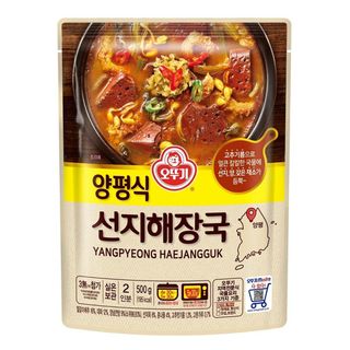 오뚜기 양평식선지해장국 500G