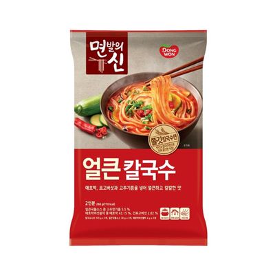 동원 면발의신얼큰칼국수 268G