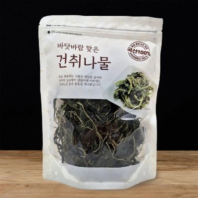 [신상품] 바다바람 맞고 자란 고흥 건취나물 80G(봉)