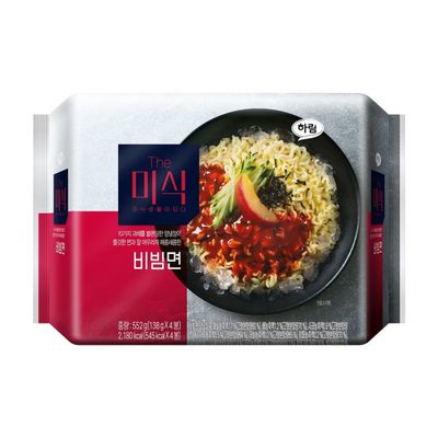 하림 더미식 비빔면 138G*4