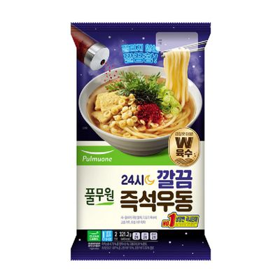 [Express] 풀무원 24시 깔끔 즉석우동 2인 321G