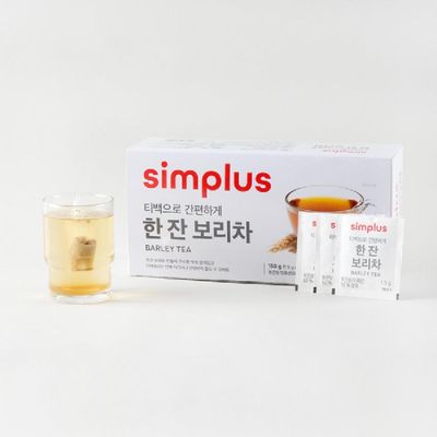 홈플러스  simplus 한 잔 보리차 100T