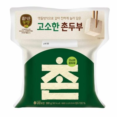 CJ제일제당  즐거운동행 고소한촌두부 300g