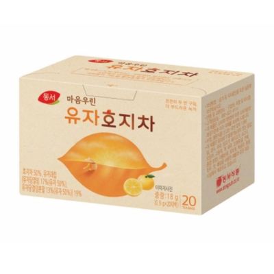 동서식품 마음우린 유자호지차 18G(20T)