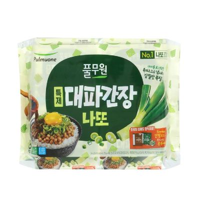 풀무원 특제 대파간장 나또 8입 346G