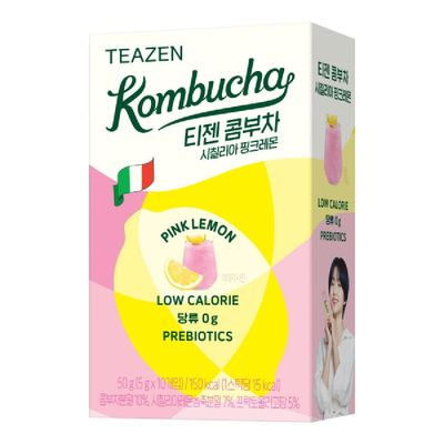 티젠 콤부차 시칠리아 핑크레몬 10T(50G)