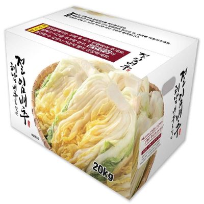 [한정수량/예약픽업] 해남 절임배추 20KG(박스)