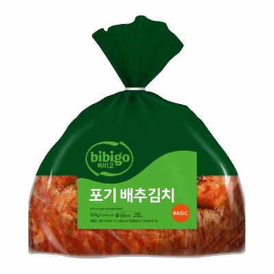 [예약배송] 씨제이 비비고 베이직 포기김치 10KG