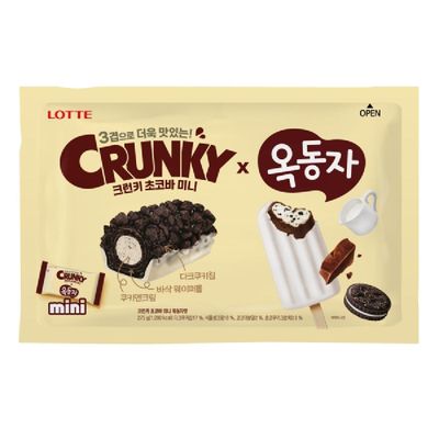 [Express] 롯데 크런키 초코바미니 옥동자 275G