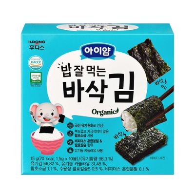 아이얌 밥 잘 먹는 바삭 김 15g