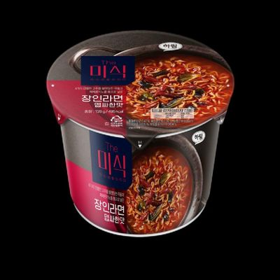 하림 더미식 장인라면 맵싸한맛 컵 126G