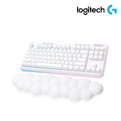로지텍 G715 오로라 컬렉션 무선 기계식 게이밍 키보드&팜레스트 [화이트/택타일]