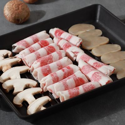 한우 1등급 차돌키조개 삼합선물세트 (차돌+ 키조개 + 버섯모듬 +참맛소스)