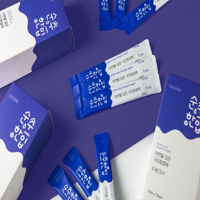 무알콜가글/순수한입후레쉬스틱가글75ea/5box(5주관리)