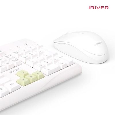 무선마우스키보드SET EQwearT30화이트IRIVER_N1801010