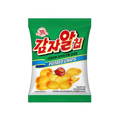 감자알칩 매운맛 42g