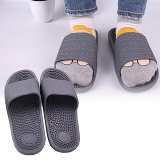 EVA 쿠션왕 지압 거실화 다크그레이 5062