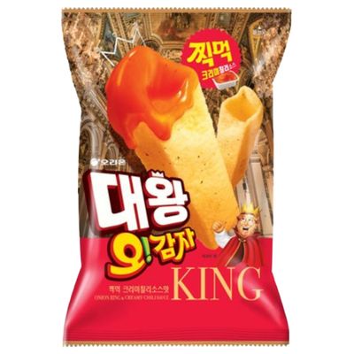 오리온 대왕오감자 크리미칠리소스 65g 8개 (유통기한임박할인 22.11.27)