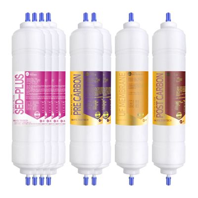 [신상품]중외산업 52in 산소수기 1년세트 필터테크 정수기필터호환 프리미엄플러스 11인치 양방향