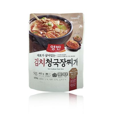 동원 양반 김치청국장 460g 10개 (유통기한임박 할인상품)