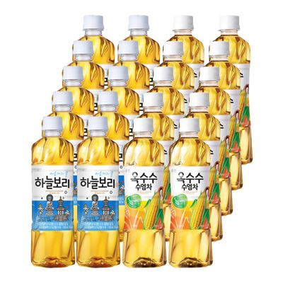 아침주스 드링크 웅진 500ml 하늘보리 10개 + 옥수수수염차 10개