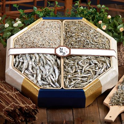 건해몽 팔각 한지함세트 1호