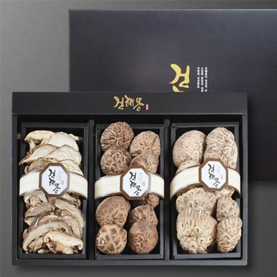 건해몽 장흥 버섯 눈꽃세트 2호