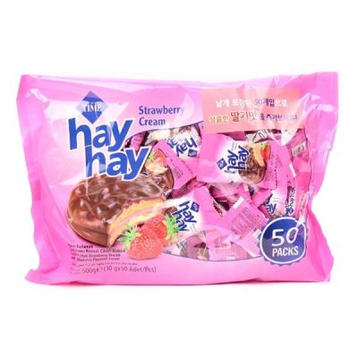 헤이헤이 딸기맛 크림 500g 1개입