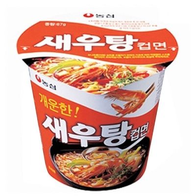 농심 새우탕면 소컵 6입x4박스