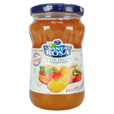산타로사 복숭아잼 과일쨈 토스트 라떼 식빵 350g
