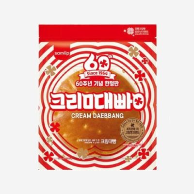 삼립 간식 빵 크림 대빵 500g 4개