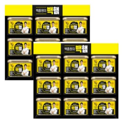 백종원의  빽햄 선물세트 (2입) /  명절 햄선물세트