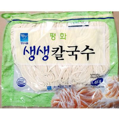 평화식품 칼국수 1.4K X5 생면 즉석면 분식재료 칼국수 칼국수면 국수면 사리 국수사리