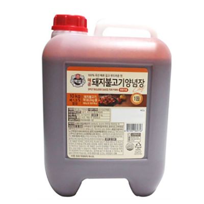 [신상품] 돼지불고기양념(백설 10K) 불고기양념소스 돼지불고기양념 양념소스 고기양념소스 돼지불고기양