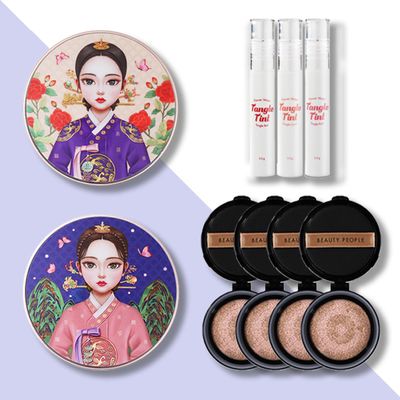 [신상품] 철벽녀 시즌14 프로폴리스 콜라겐 쿠션 21호 본품 2개+리필 4개+꽃물 탱클 틴트 3종