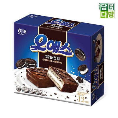 해태제과 오예스 쿠키앤크림 360g X 5개 파이 미니파이 초콜릿파이 초코렛파이 맛있는간식