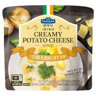 폰타나 크리미포테이토 치즈수프 180g x 10개입 수프 폰타나 폰타나수프 가루수프 수프가
