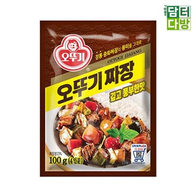 오뚜기 짜장 100g x 2개 짜장 짜장분 짜장만들기 짜장가루 짜장밥 짜장면 짜장분 간편짜