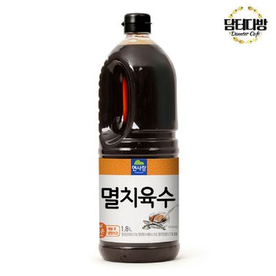 면사랑 멸치육수 1.8L 멸치육수 바지락육수 해물육수 멸치국물 멸치다시 멸치칼국수 국수육수