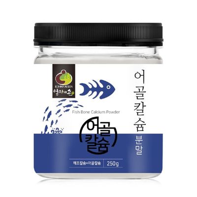 글루코사민 상어연골 어골칼슘분말 250g 칼슘 칼슘분말 칼슘가루 피쉬칼슘 피시칼슘 부모님선