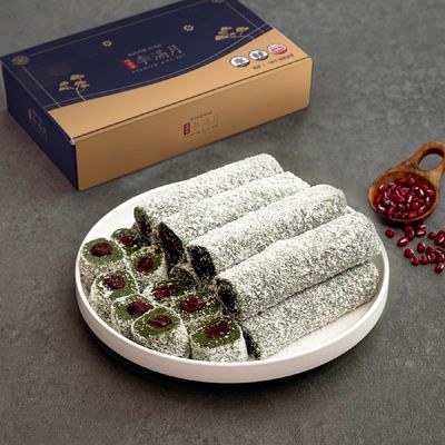 [리만월] 40년전통 수제 쑥 돌돌떡 600g(5줄)