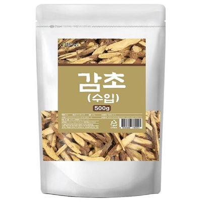 엄마애손 우즈베키스탄산 말린 감초 원물 500g