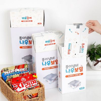 일회용 EHSM7009 종이냄비 4인용 36p 접이식냄비