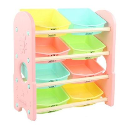 유아동 COOV8138 쿠쿠토이즈 펀4단정리함 핑크