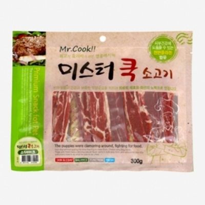 강아지 DHJY4023 300g 소고기 데일리 스테이크 1P 추천 육포 간