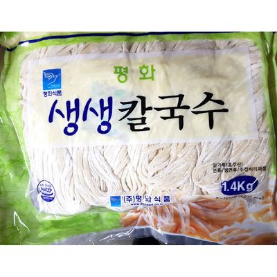 칼국수(생 평화 1.4K) 칼국수면 칼국수사리 국수사리 국수면 식당칼국수 업소칼국수 가공칼
