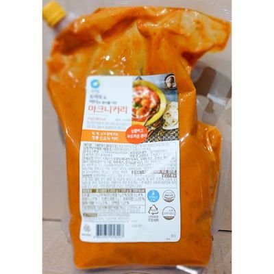 마크니커리소스 청정원 냉장 2K 음식소스 식당재료 음식재료 소스 카레소스 커리소스 마크니커